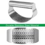Stainless Steel Garlic Press - Image 4